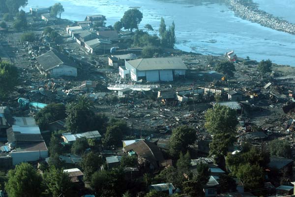 Terremoto y maremoto en Constitución (2010) - Fotografía La Nación Chile