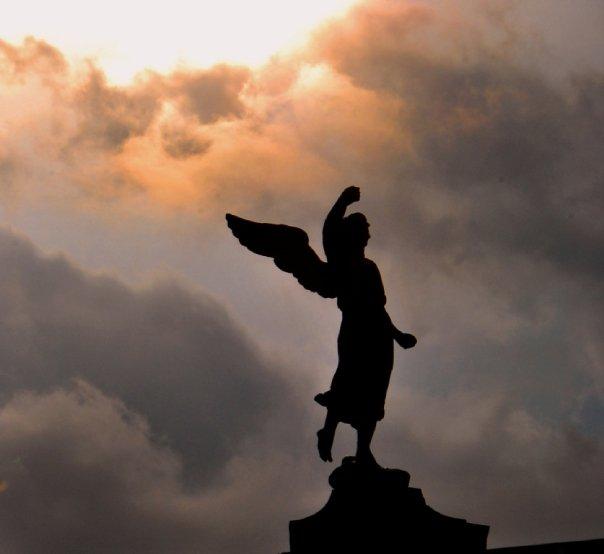 Ángel del atardecer - Marie Pain